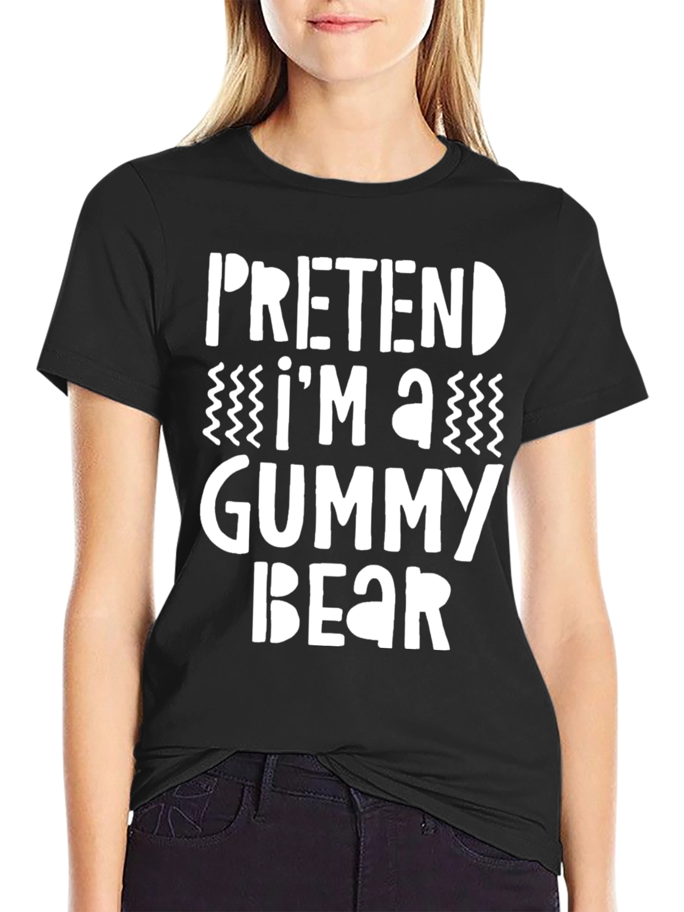 Funny Gummy Bear T-Shirt Pretend Im A Gummy Bear