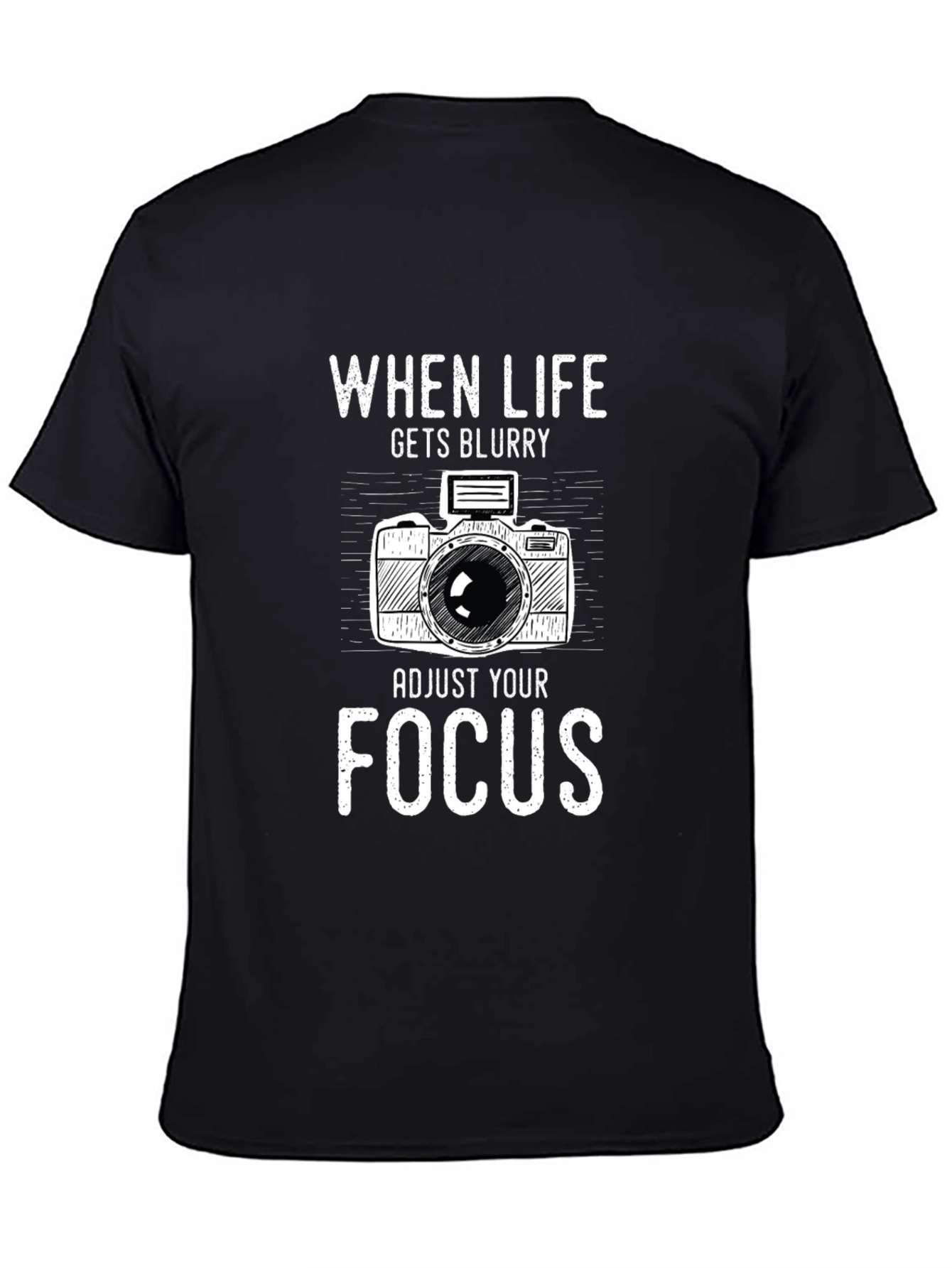 Focus T-Shirt - Life Gets Blurry Photography Tee
