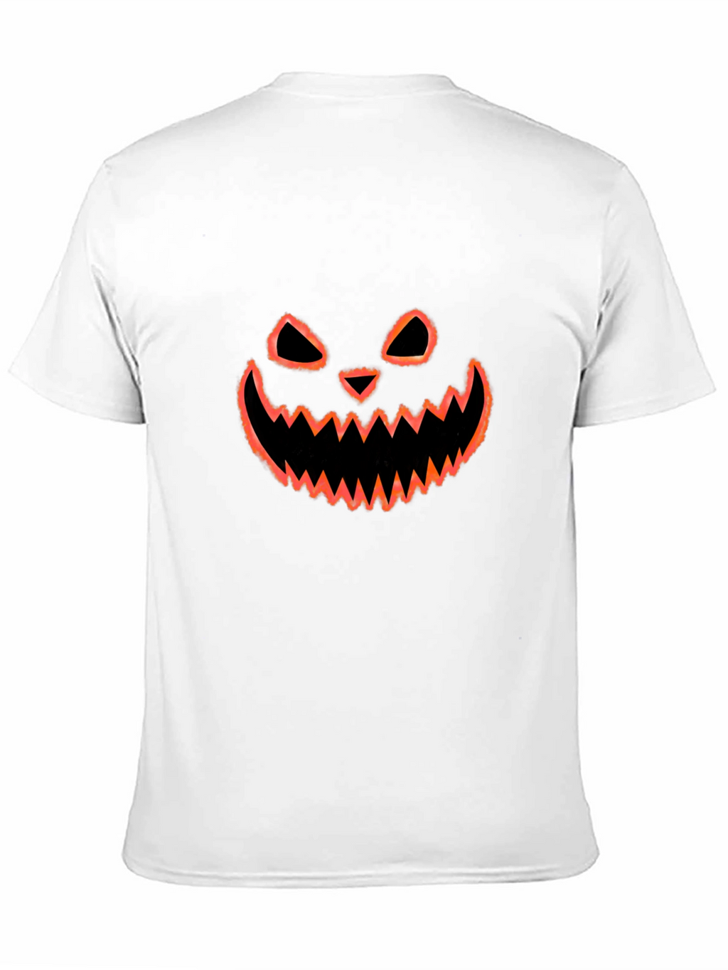 Halloween Pumpkin Face Graphic T-Shirt