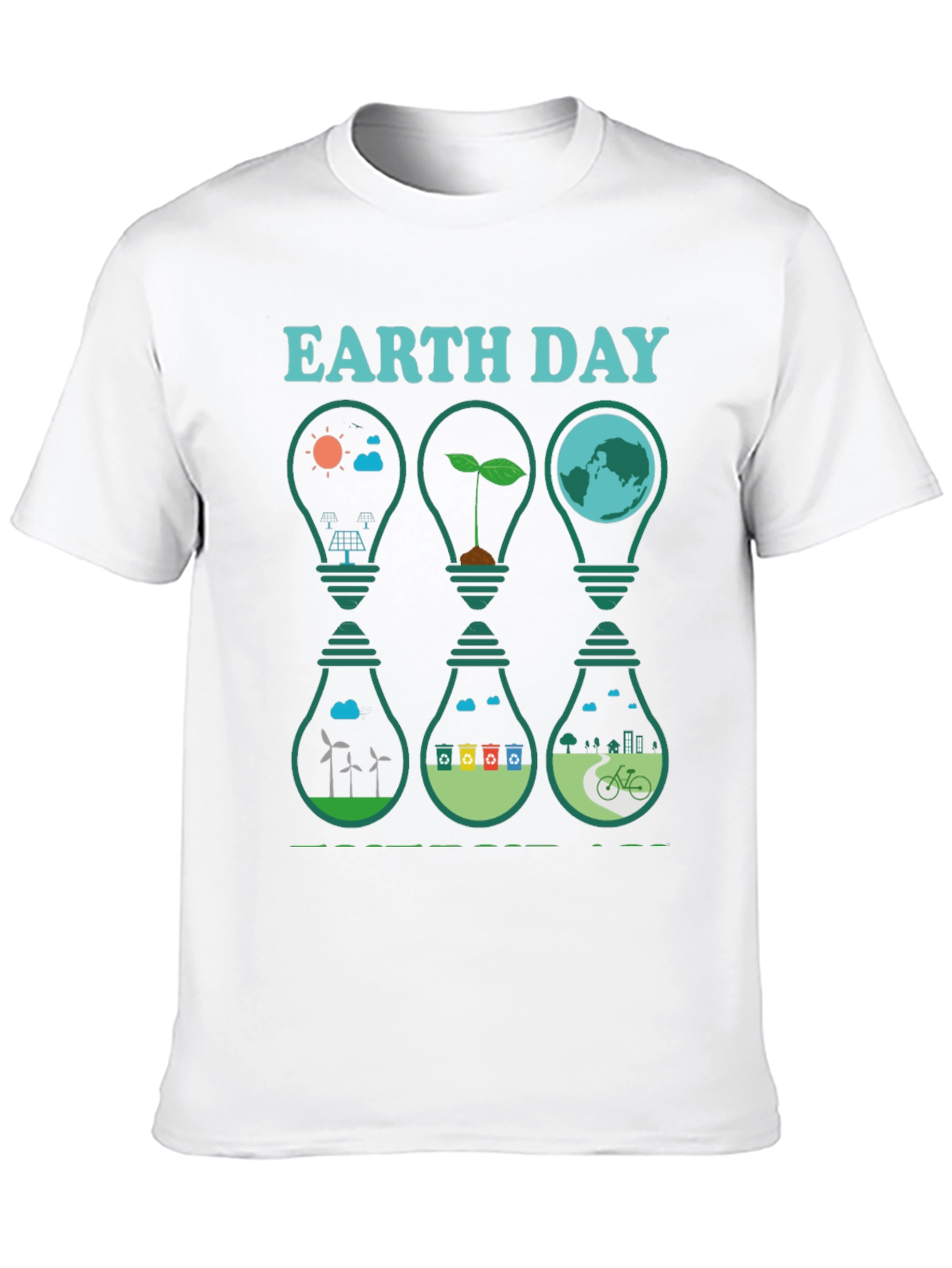 Eco-Friendly Earth Day Graphic T-Shirt