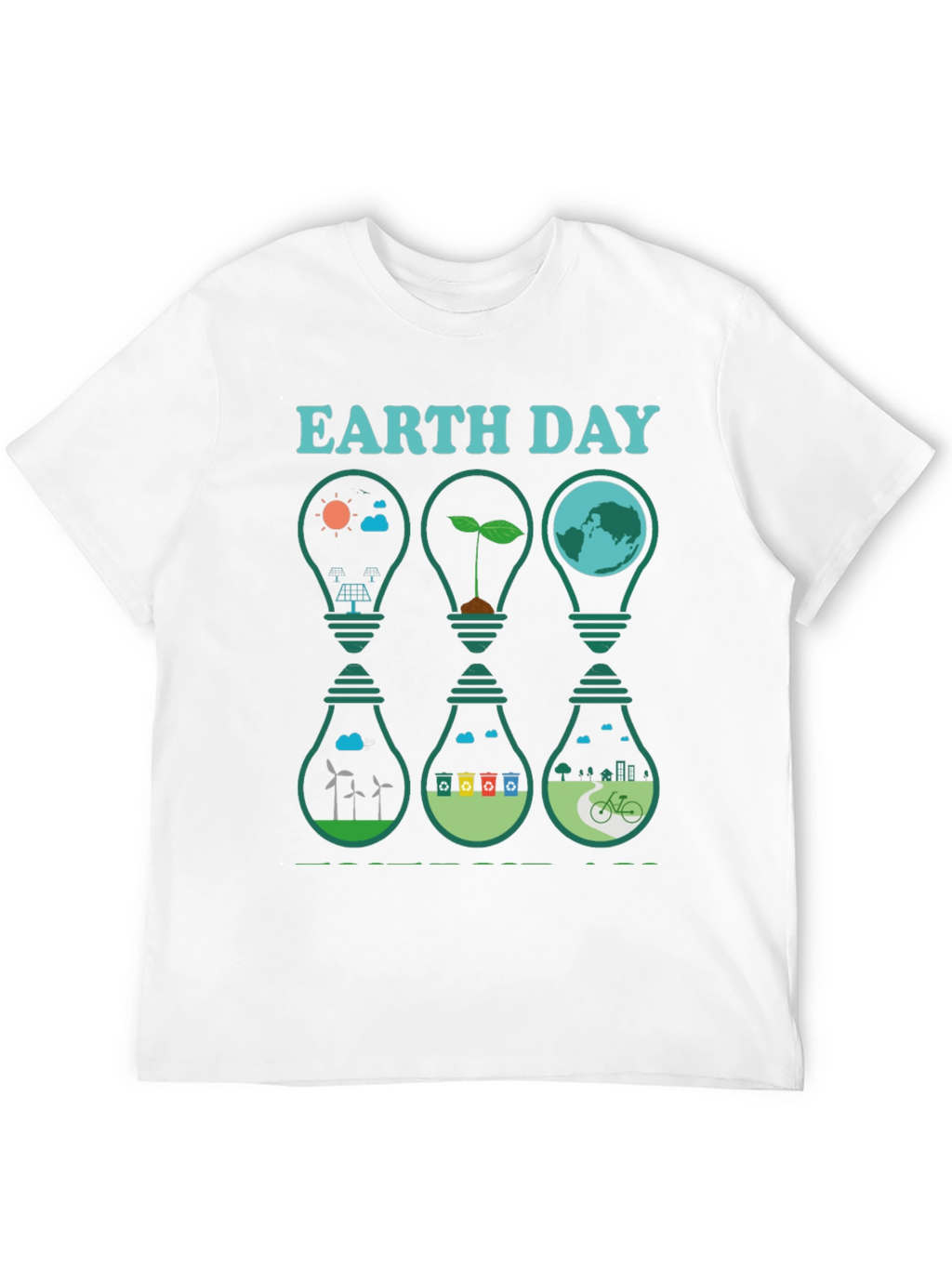 Eco-Friendly Earth Day Graphic T-Shirt