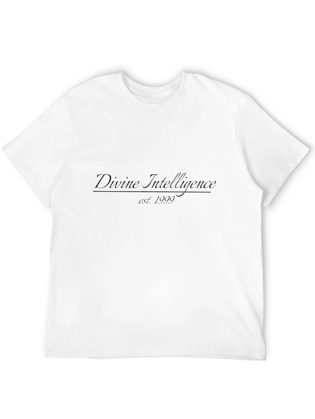 Divine Intelligence Est. 1999 Black Graphic T-Shirt