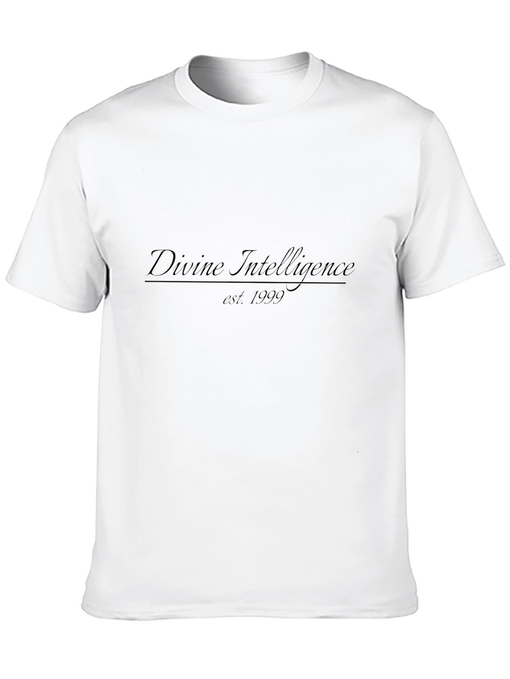 Divine Intelligence Est. 1999 Black Graphic T-Shirt