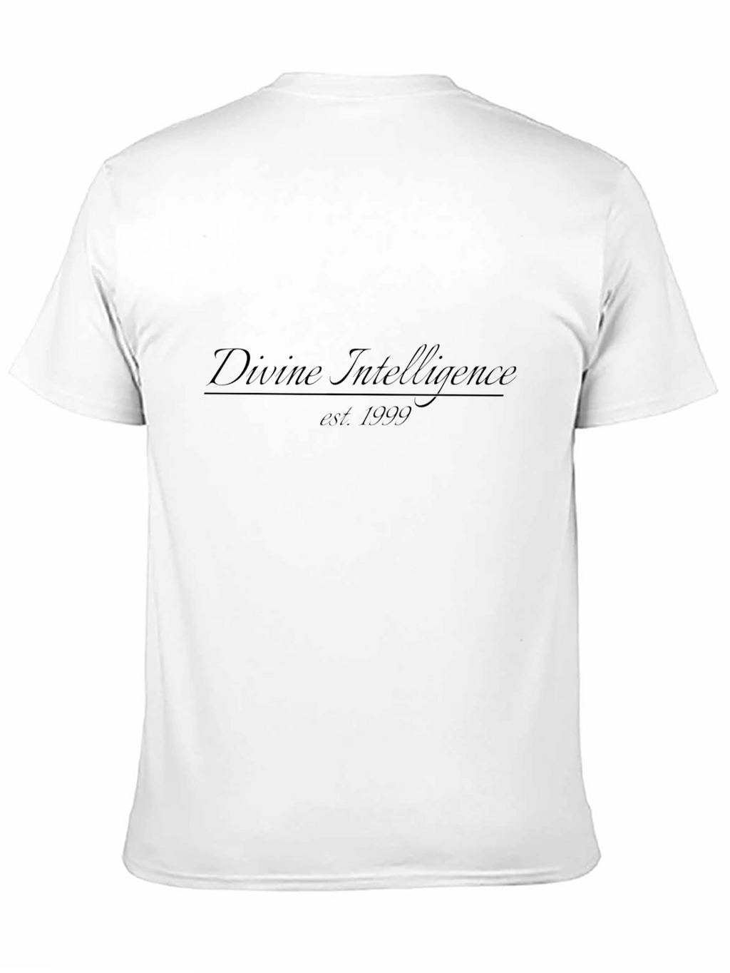 Divine Intelligence Est. 1999 Black Graphic T-Shirt