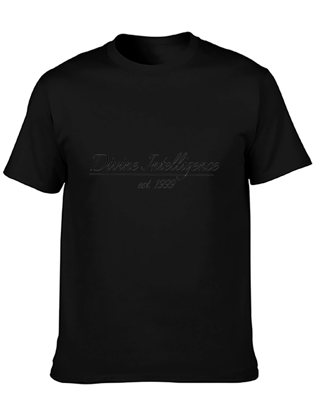 Divine Intelligence Est. 1999 Black Graphic T-Shirt