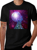 Cosmic Mind Black T-Shirt - Unisex