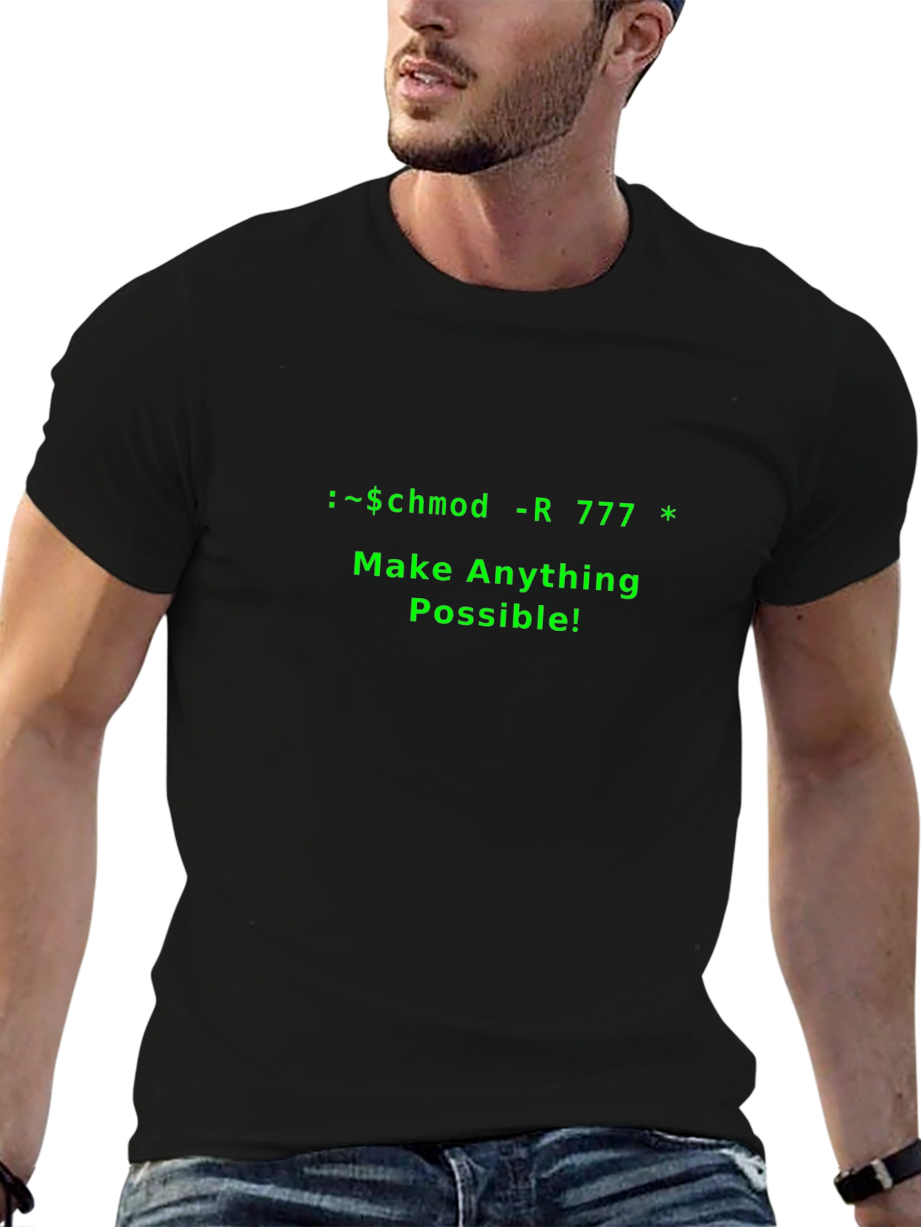 Hacker T-Shirt - Make Anything Possible