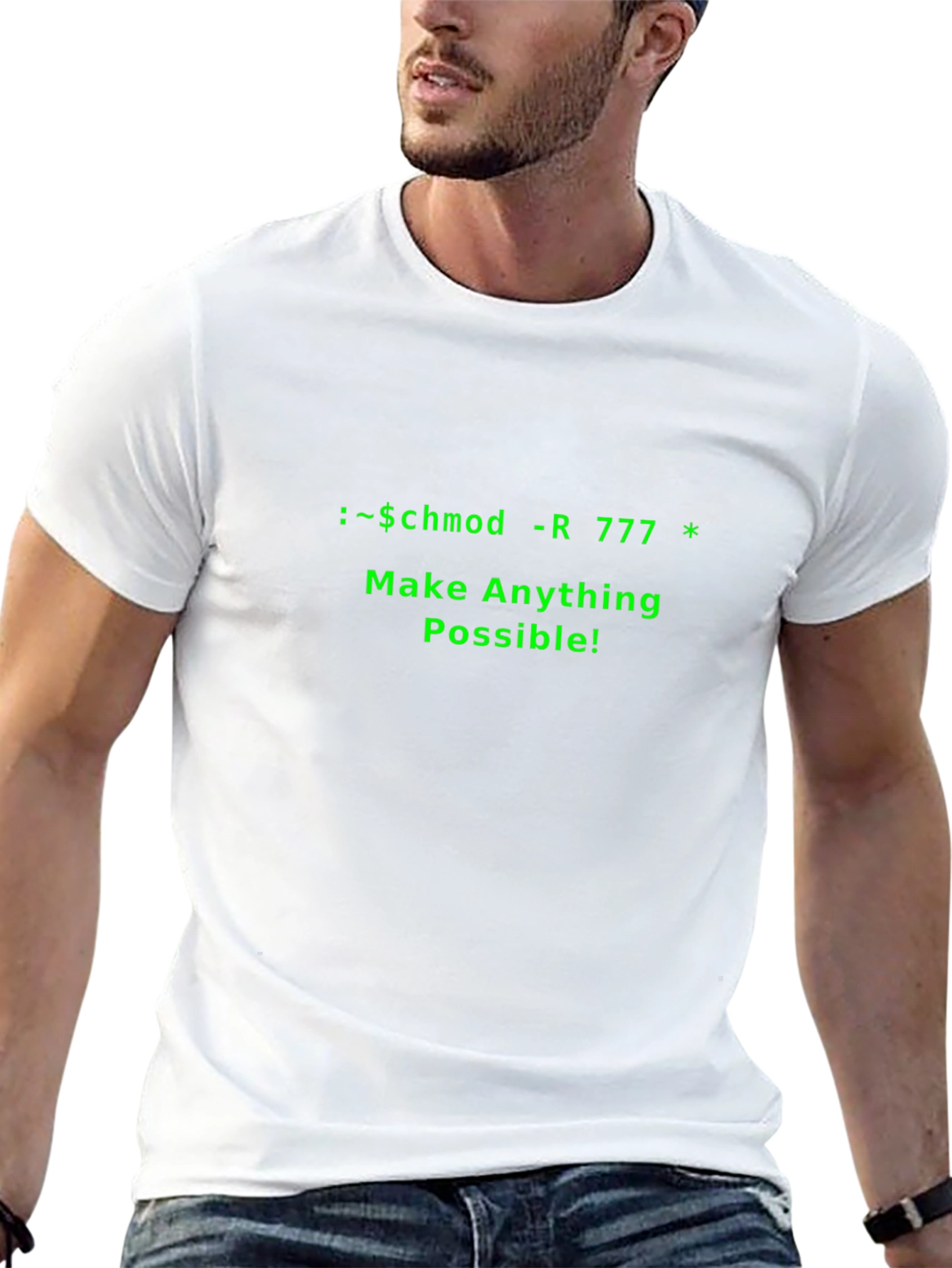 Hacker T-Shirt - Make Anything Possible
