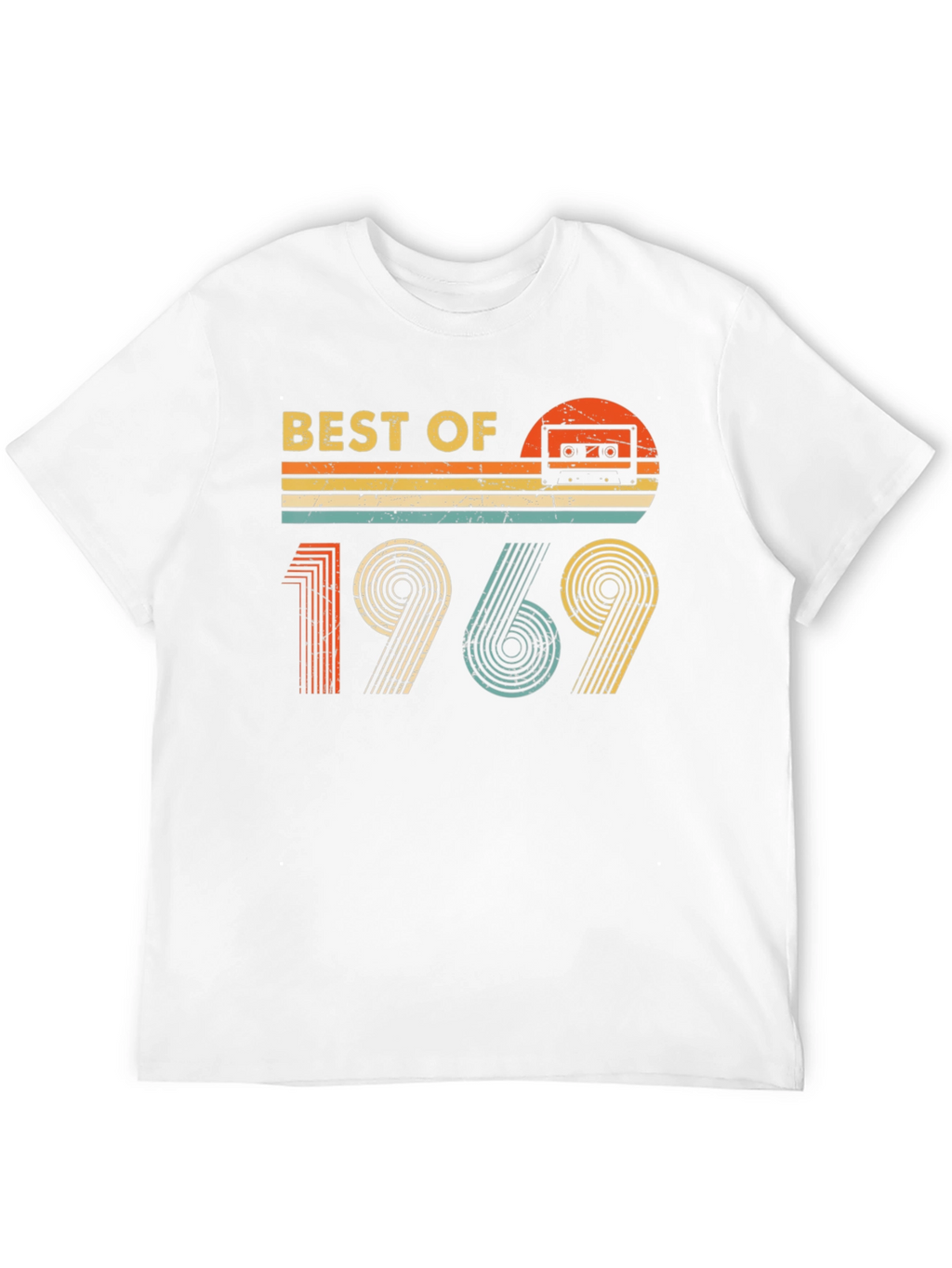 Best of 1969 Retro Cassette Graphic T-Shirt