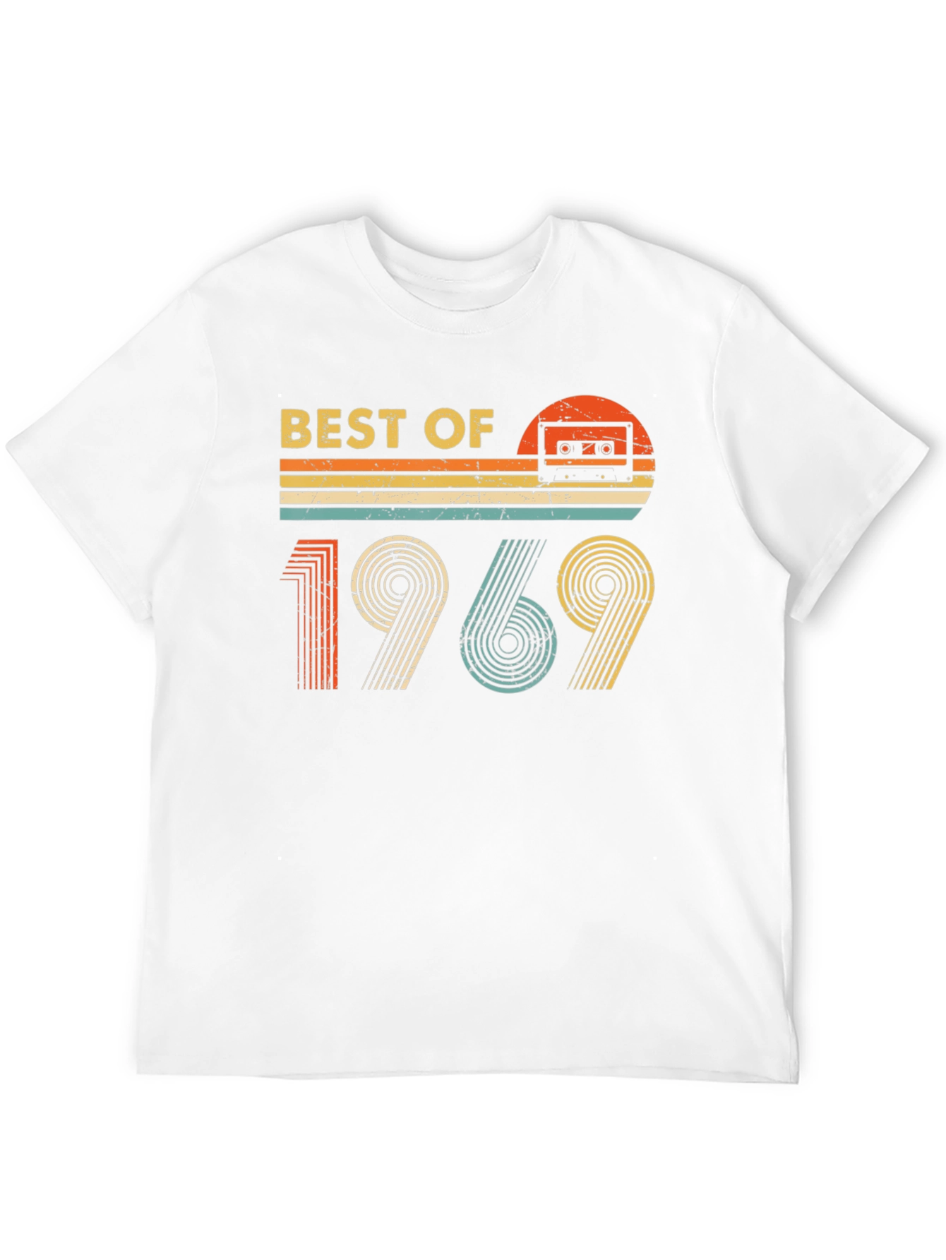 Best of 1969 Retro Cassette Graphic T-Shirt