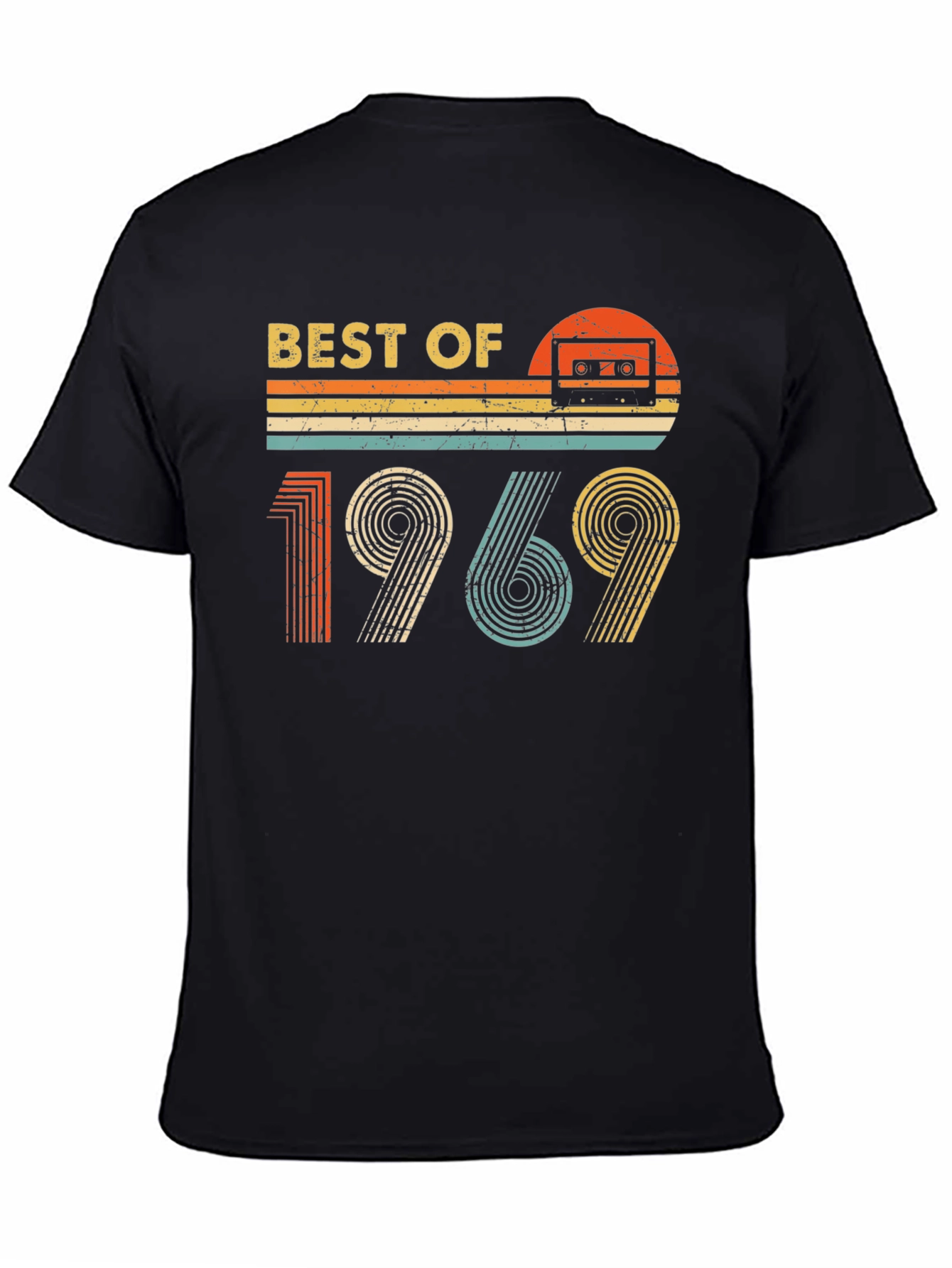 Best of 1969 Retro Cassette Graphic T-Shirt