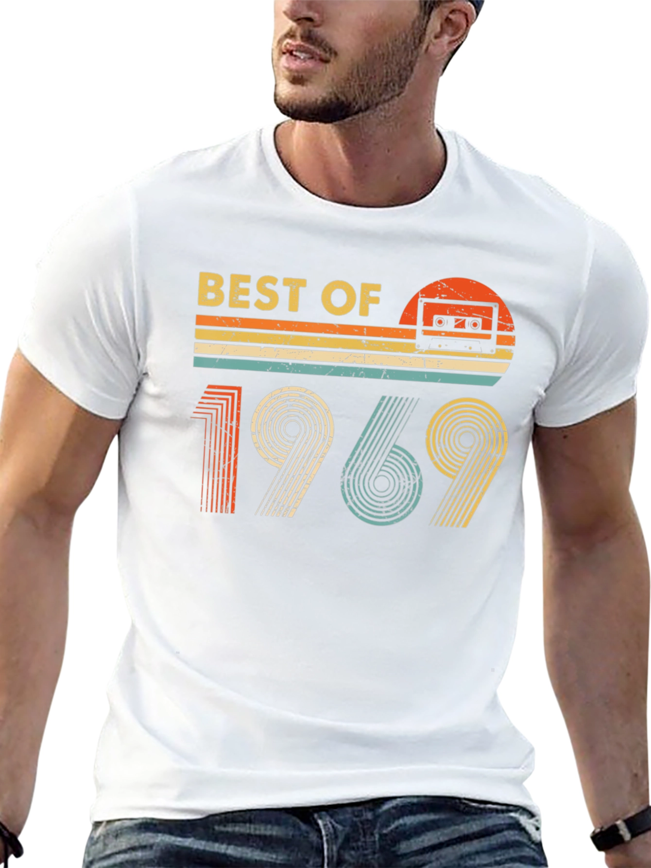 Best of 1969 Retro Cassette Graphic T-Shirt