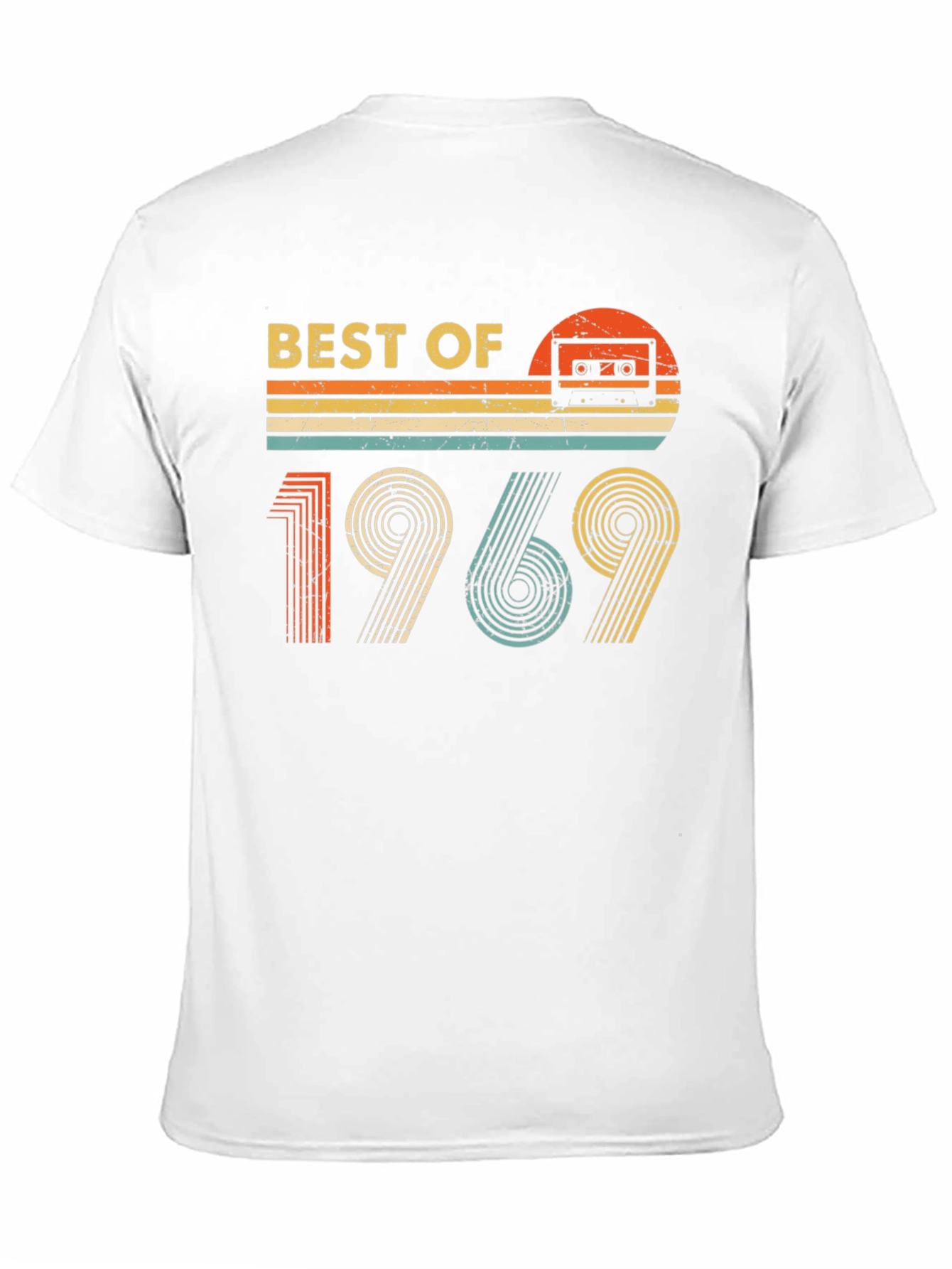 Best of 1969 Retro Cassette Graphic T-Shirt