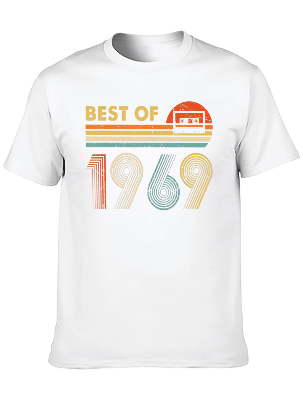 Best of 1969 Retro Cassette Graphic T-Shirt