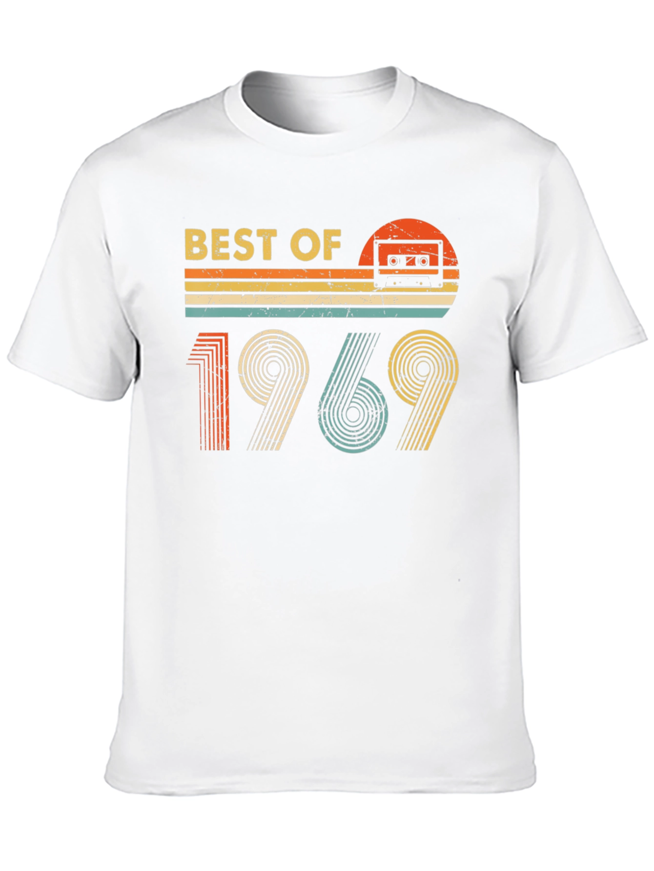 Best of 1969 Retro Cassette Graphic T-Shirt