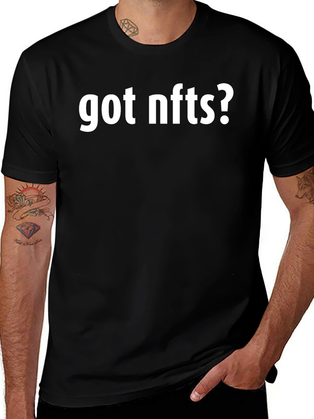 Got NFTs? Black T-Shirt Trendy Crypto Fashion
