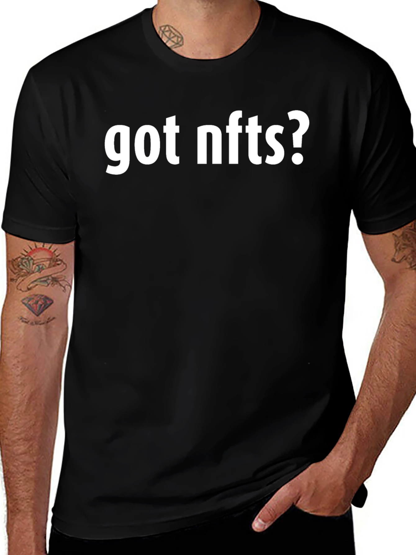 Got NFTs? Black T-Shirt Trendy Crypto Fashion