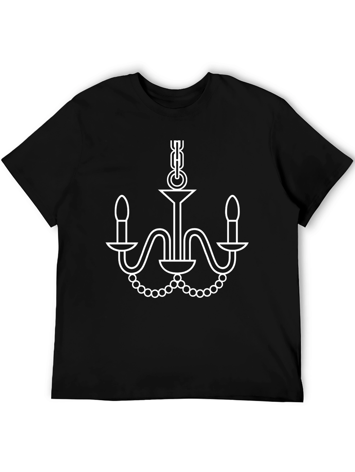 Chandelier Graphic Tee - Stylish & Unique Design