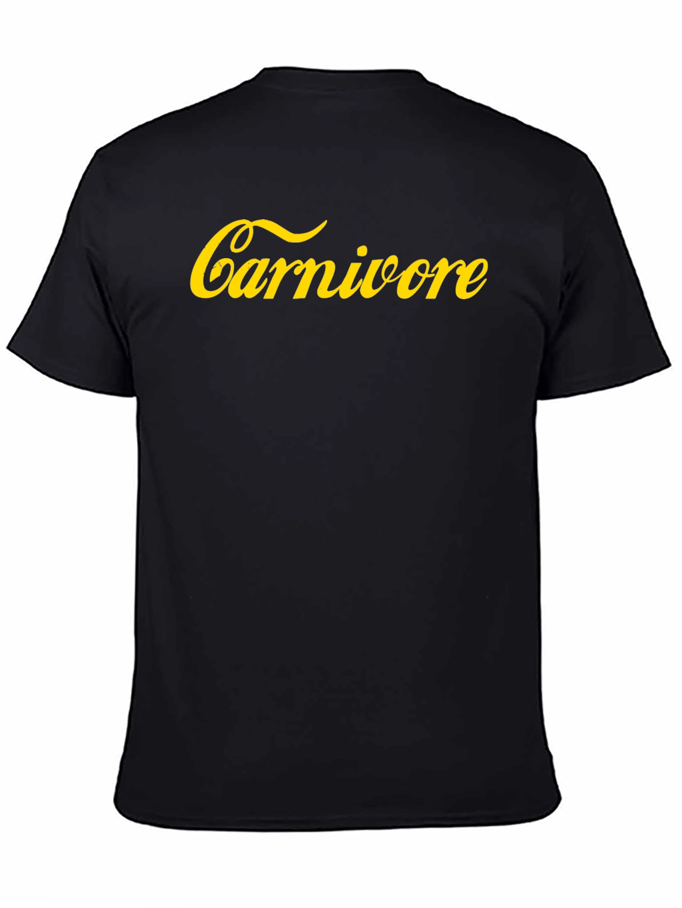 Carnivore Black T-Shirt - Bold Statement Tee