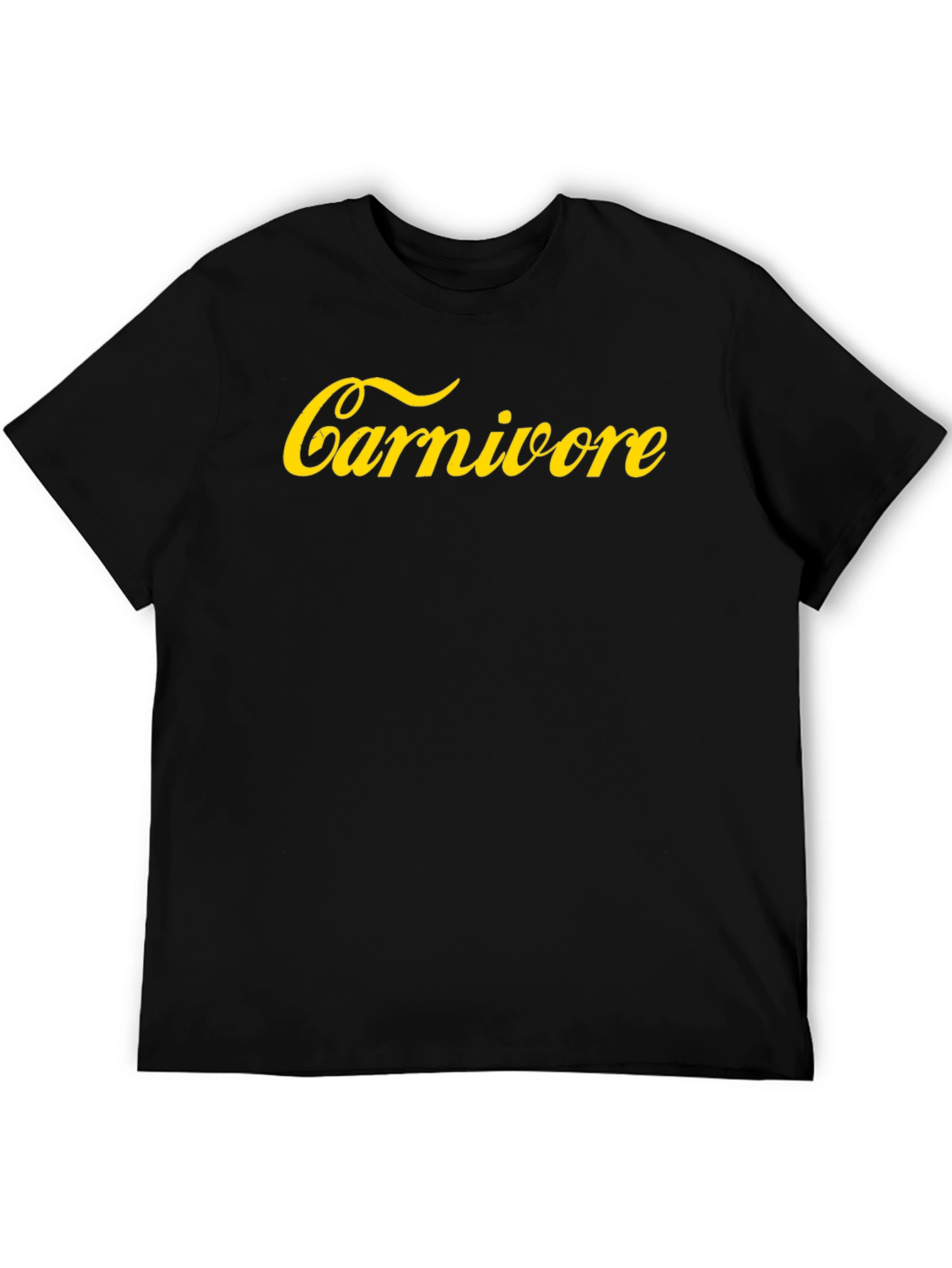 Carnivore Black T-Shirt - Bold Statement Tee