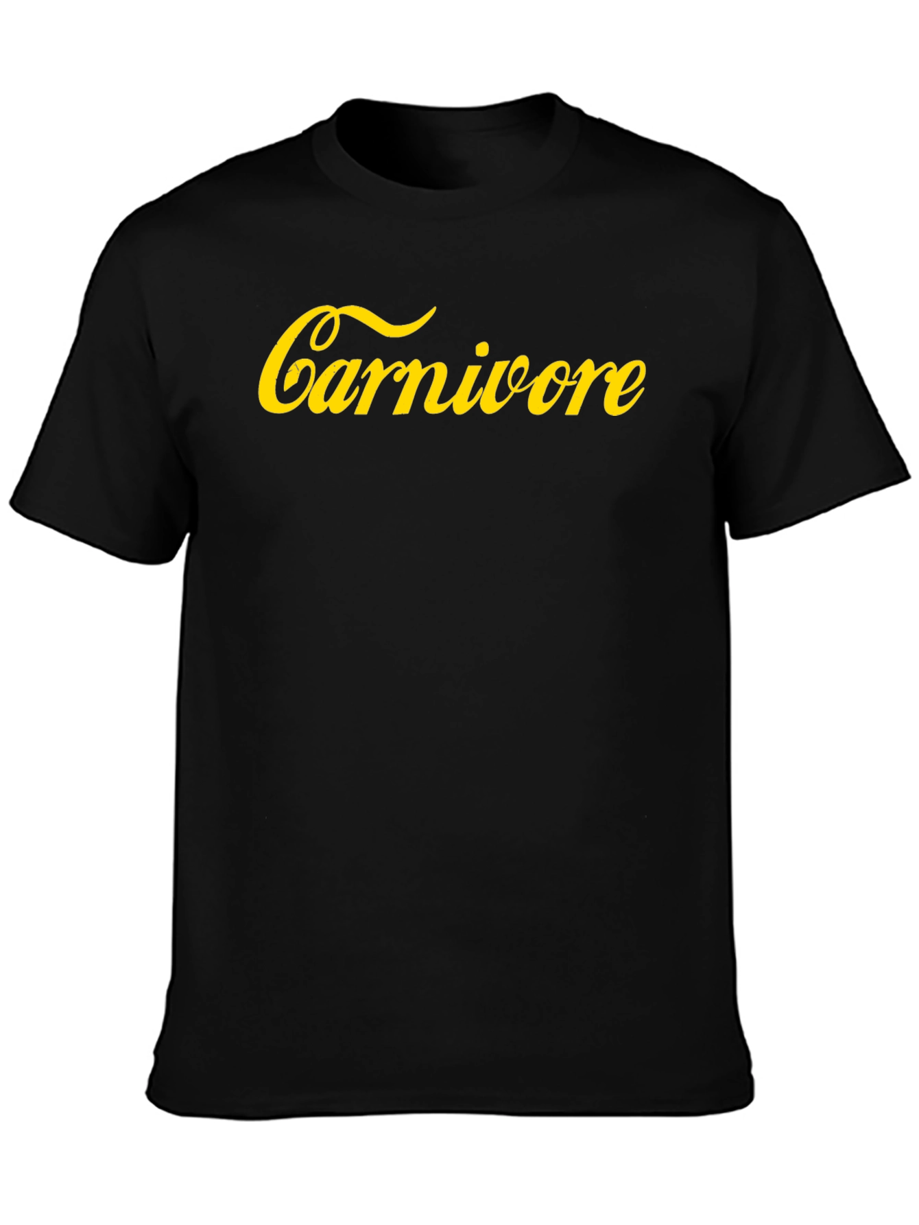 Carnivore Black T-Shirt - Bold Statement Tee