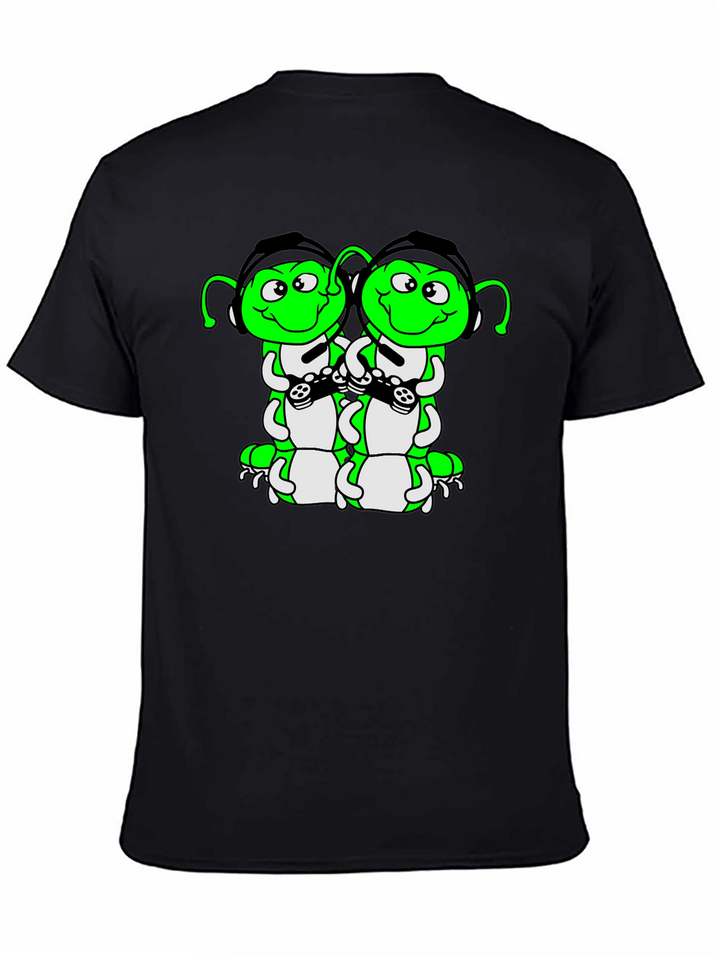 Gaming Caterpillar Graphic Tee