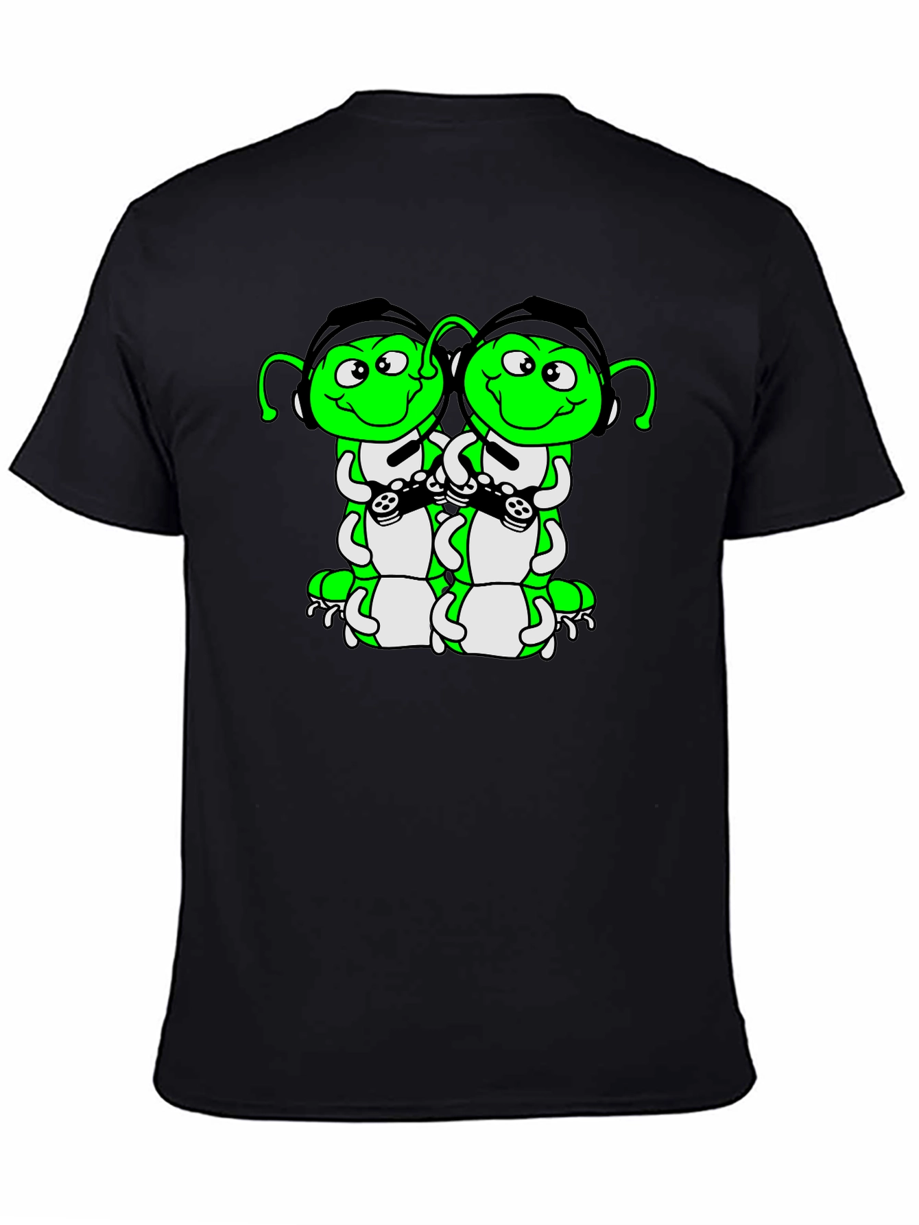 Gaming Caterpillar Graphic Tee