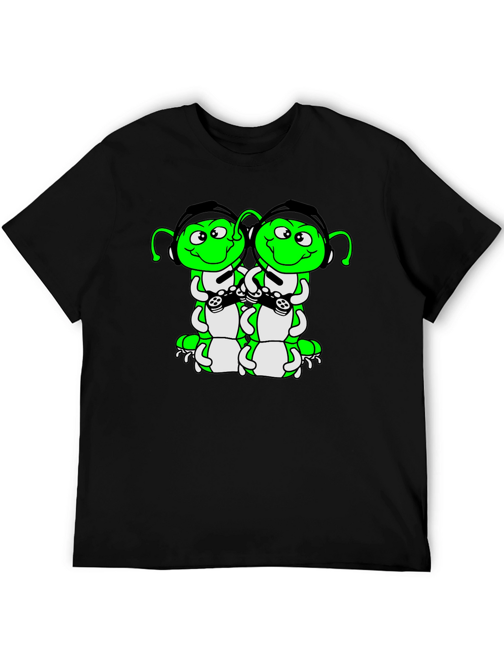 Gaming Caterpillar Graphic Tee