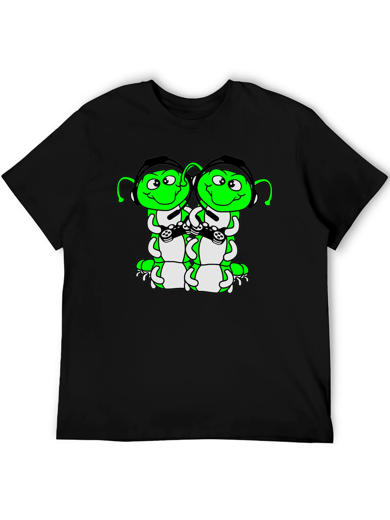 Gaming Caterpillar Graphic Tee