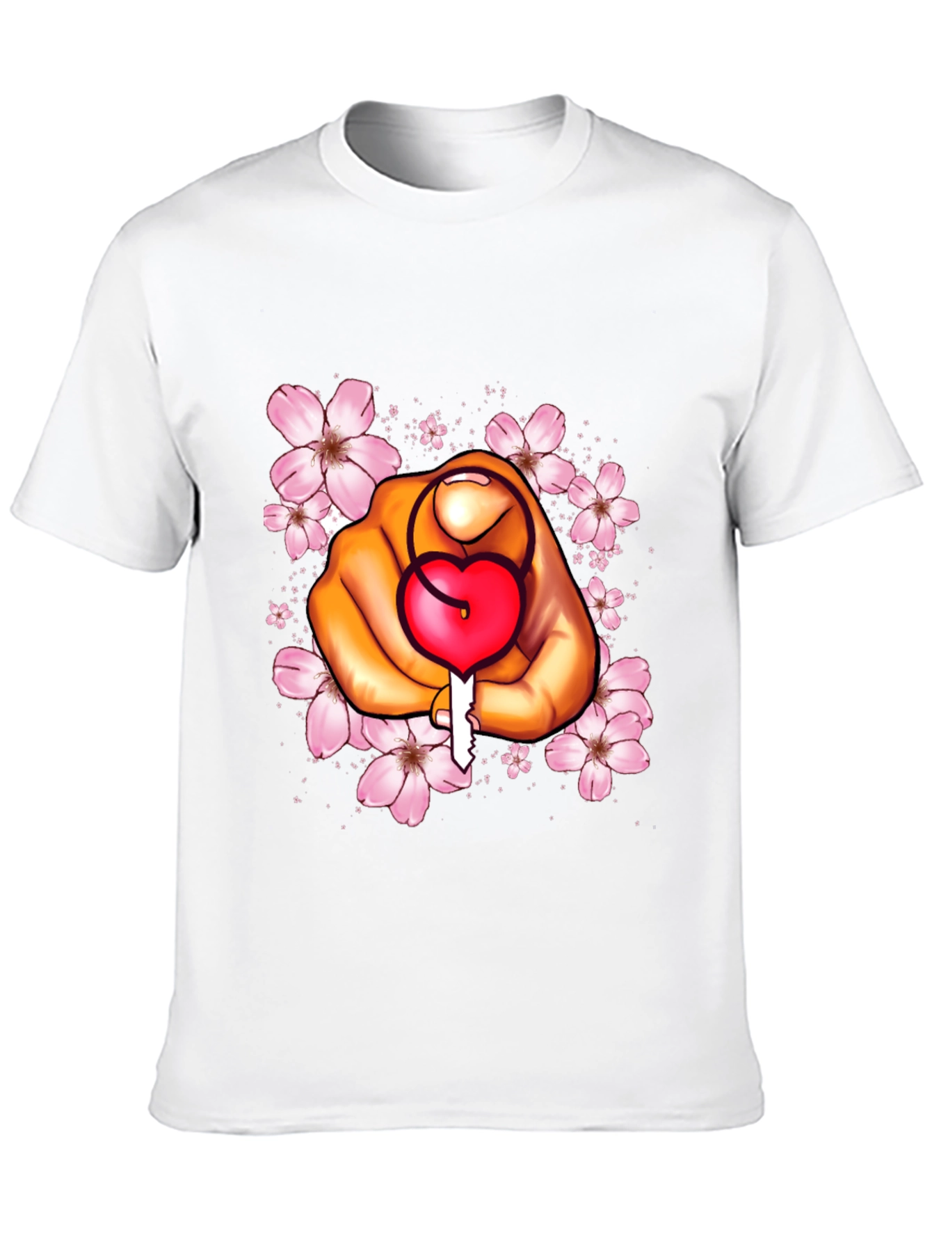 Heart Lock Key T-Shirt - Love Unlocked