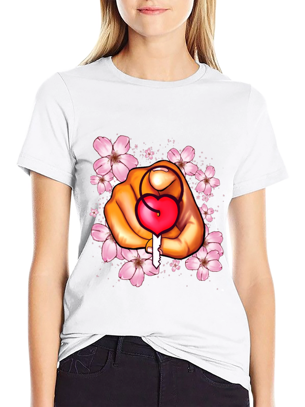 Heart Lock Key T-Shirt - Love Unlocked