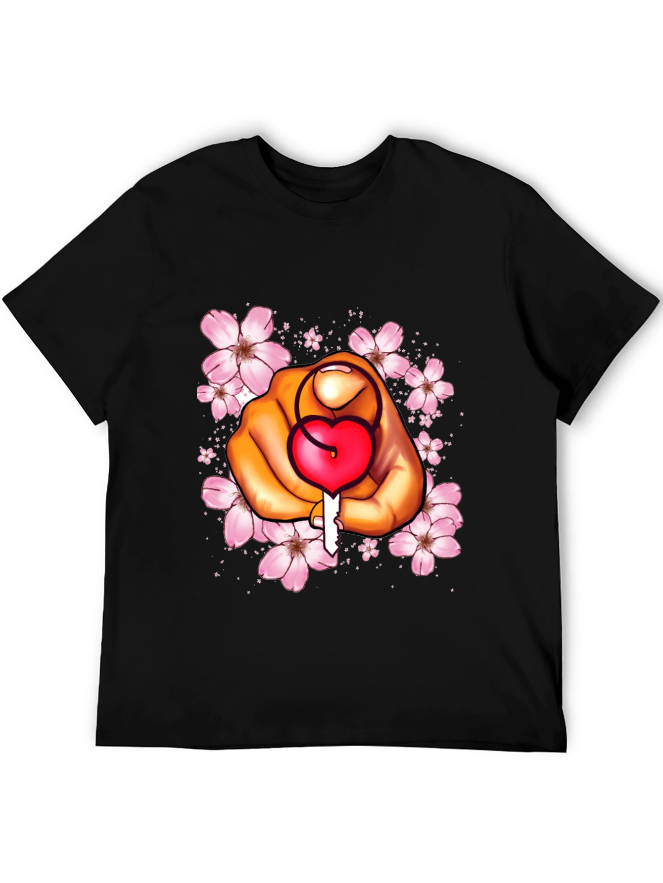 Heart Lock Key T-Shirt - Love Unlocked