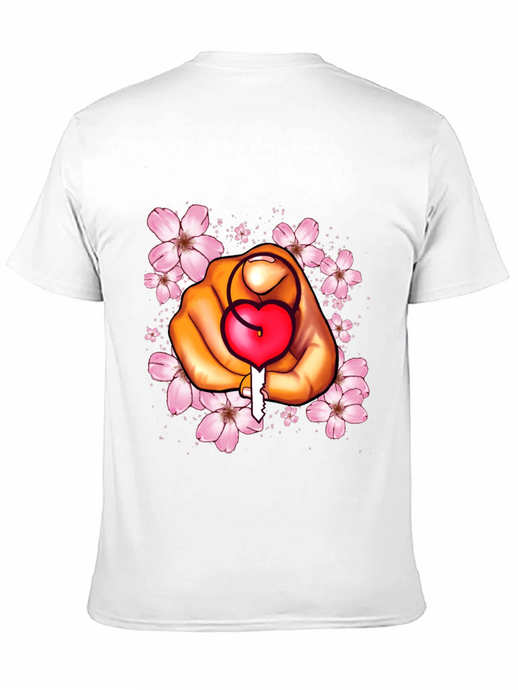 Heart Lock Key T-Shirt - Love Unlocked