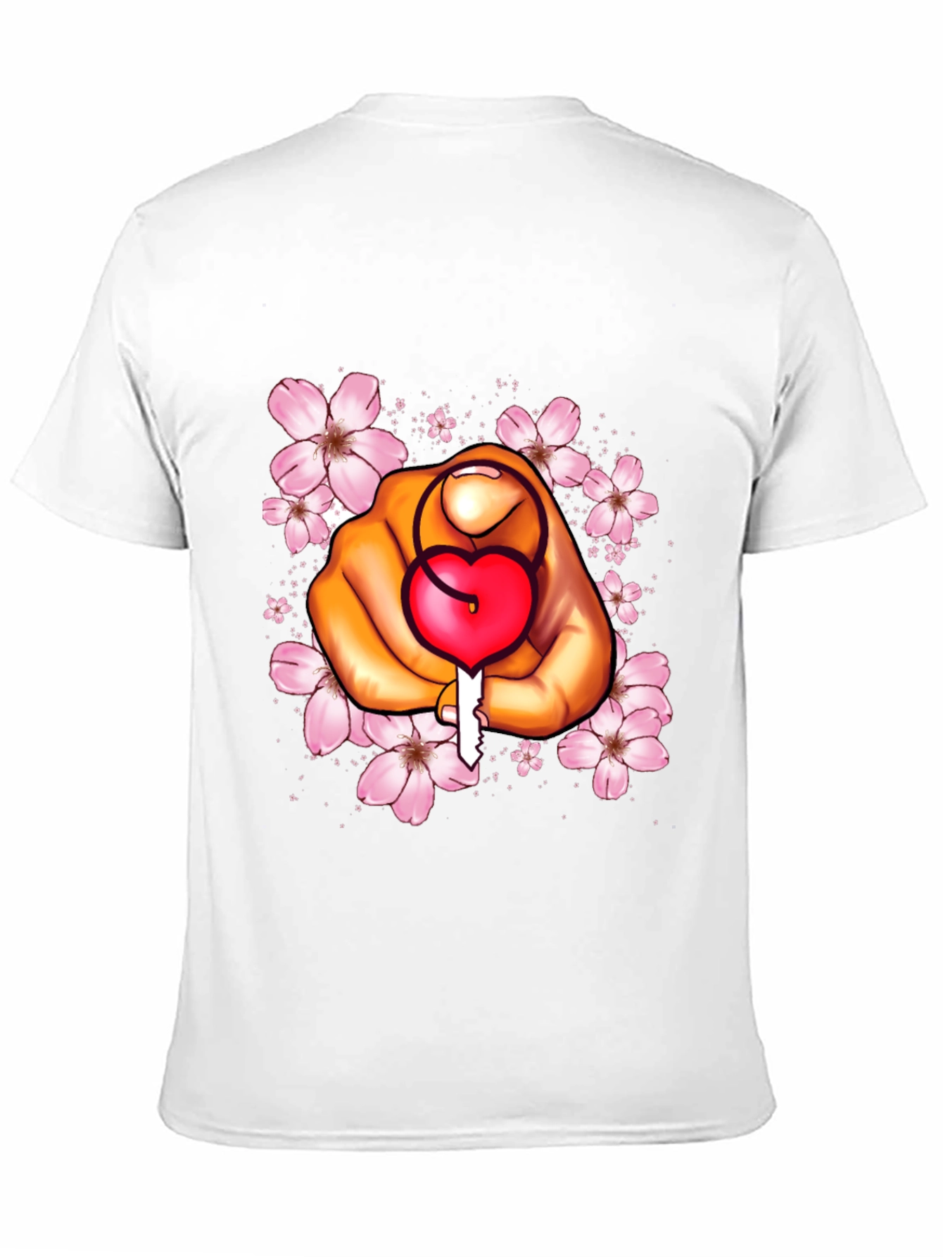 Heart Lock Key T-Shirt - Love Unlocked