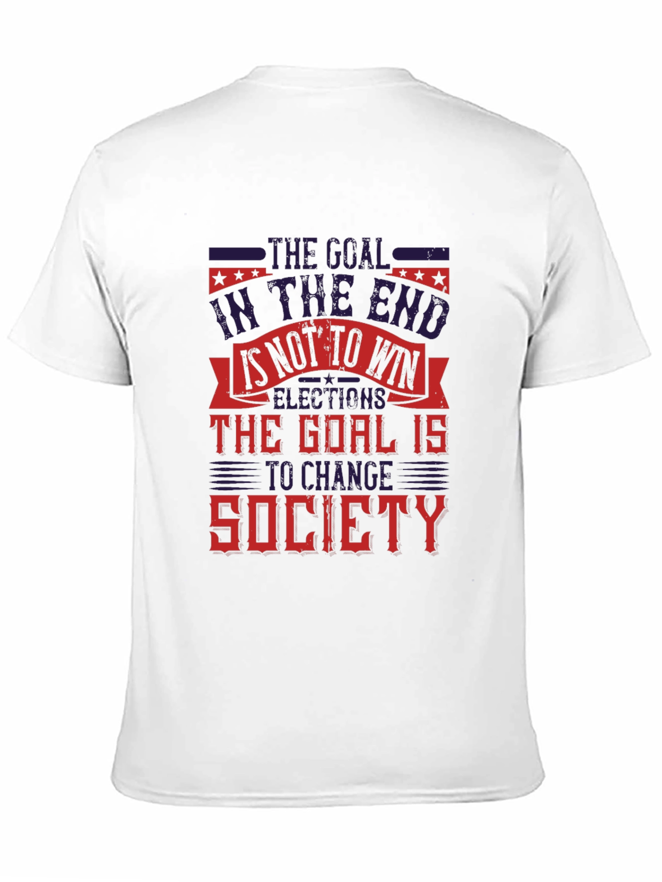 Goal to Change Society Graphic T-Shirt