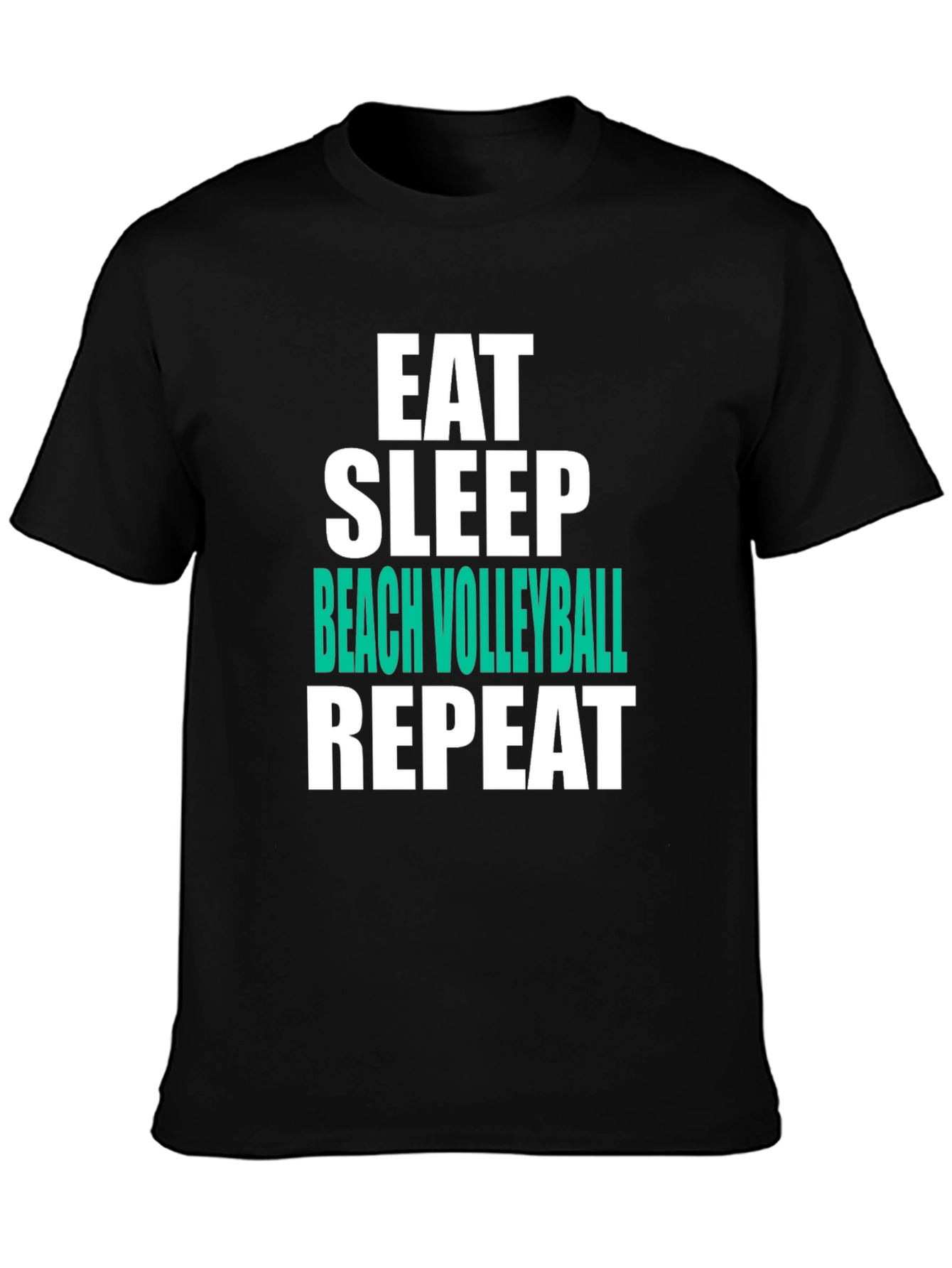 Eat Sleep Beach Volleyball Repeat T-Shirt