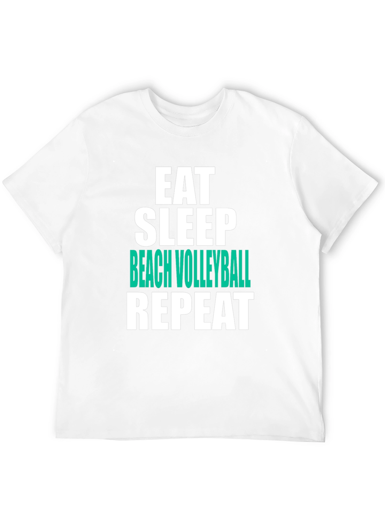 Eat Sleep Beach Volleyball Repeat T-Shirt