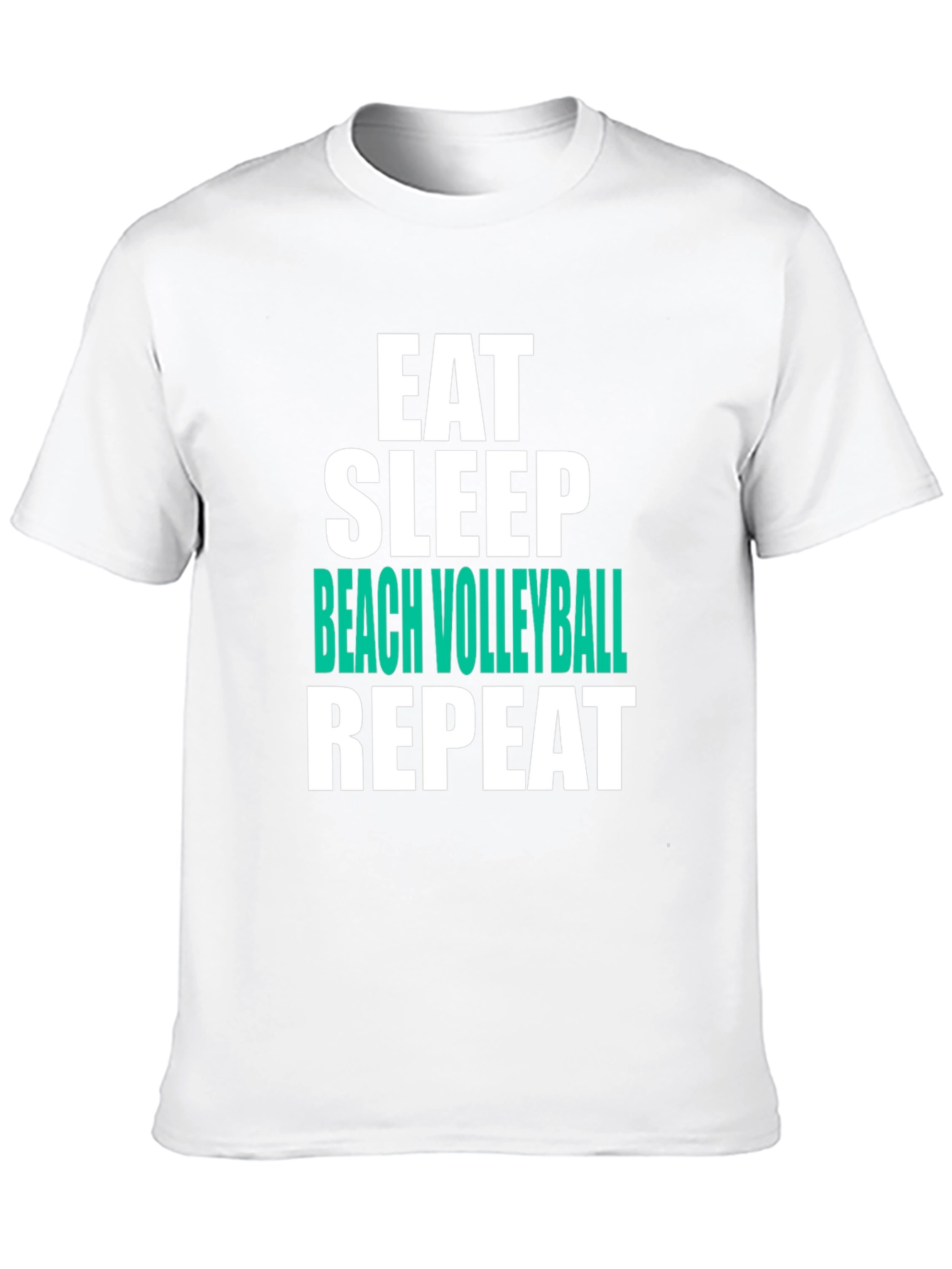 Eat Sleep Beach Volleyball Repeat T-Shirt