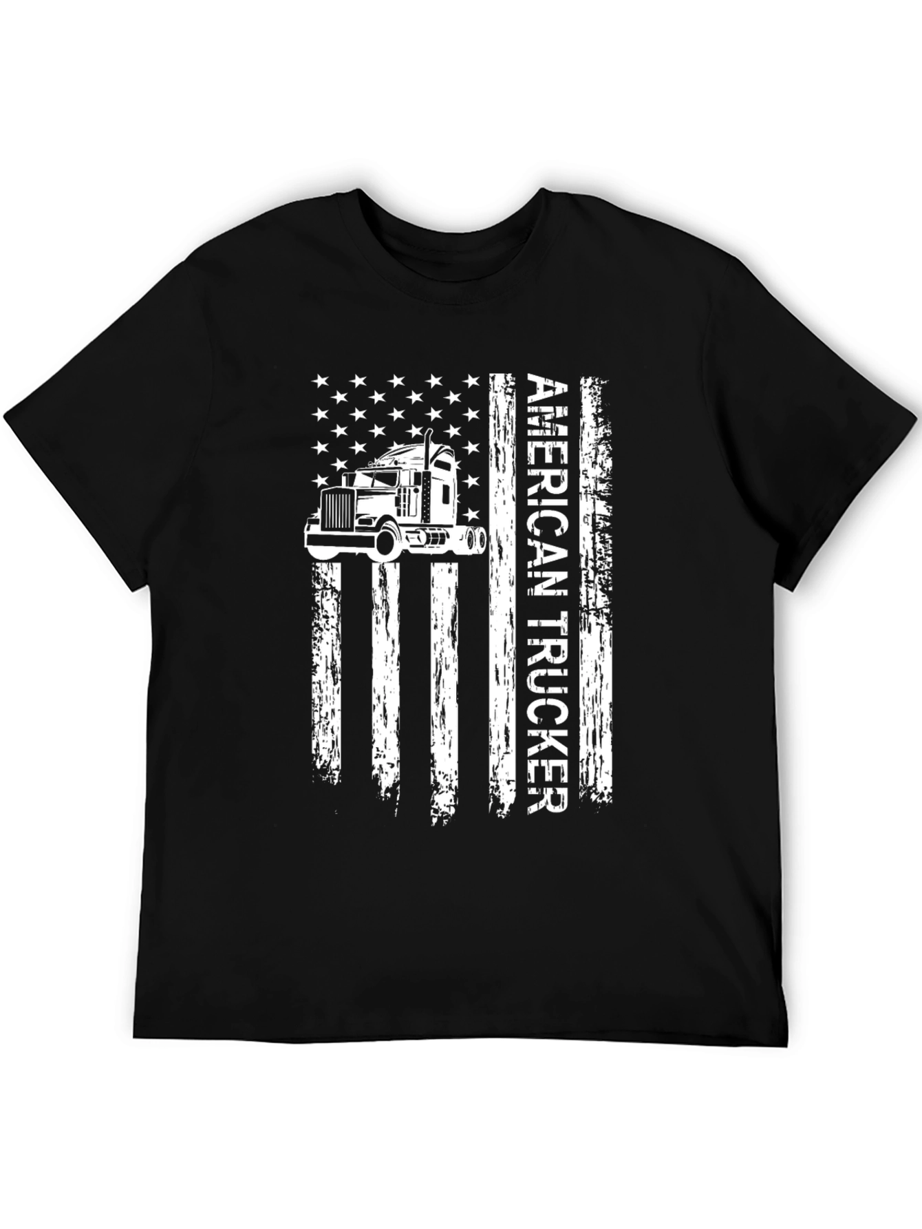 American Trucker Flag T-Shirt