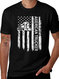American Trucker Flag T-Shirt