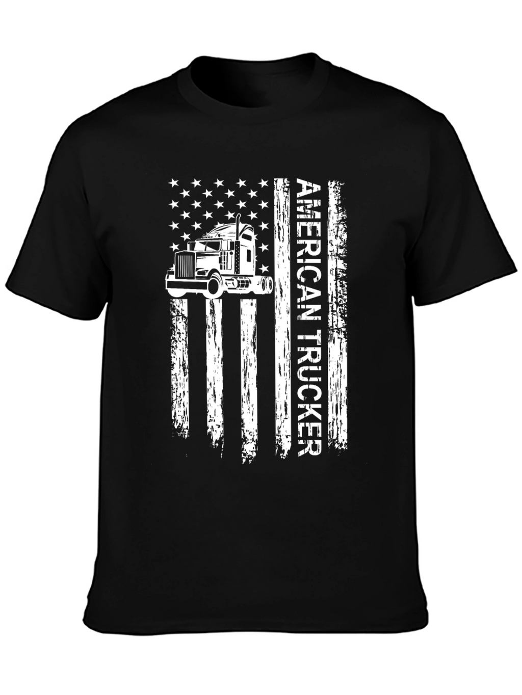 American Trucker Flag T-Shirt