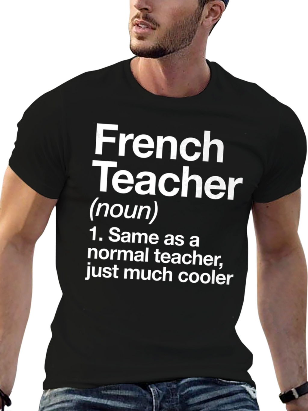 Funny French Teacher Definition T-Shirt