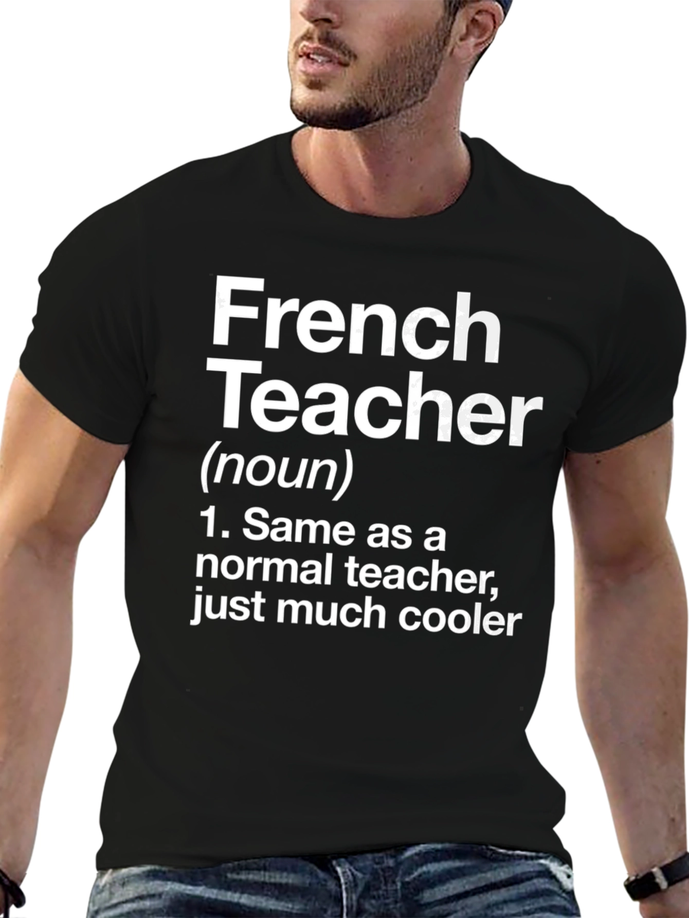Funny French Teacher Definition T-Shirt