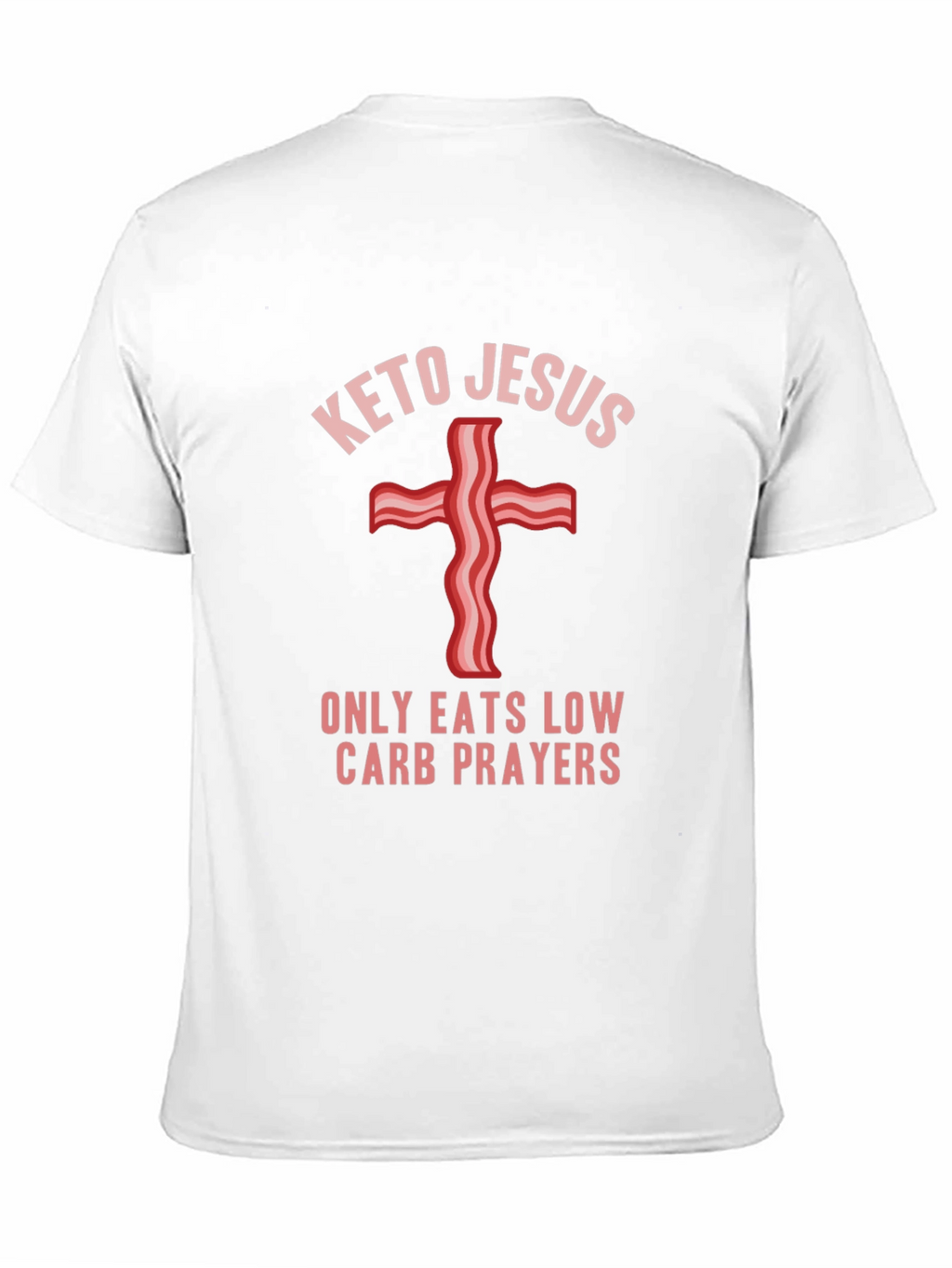 Keto Jesus Low Carb Prayers Graphic Tee