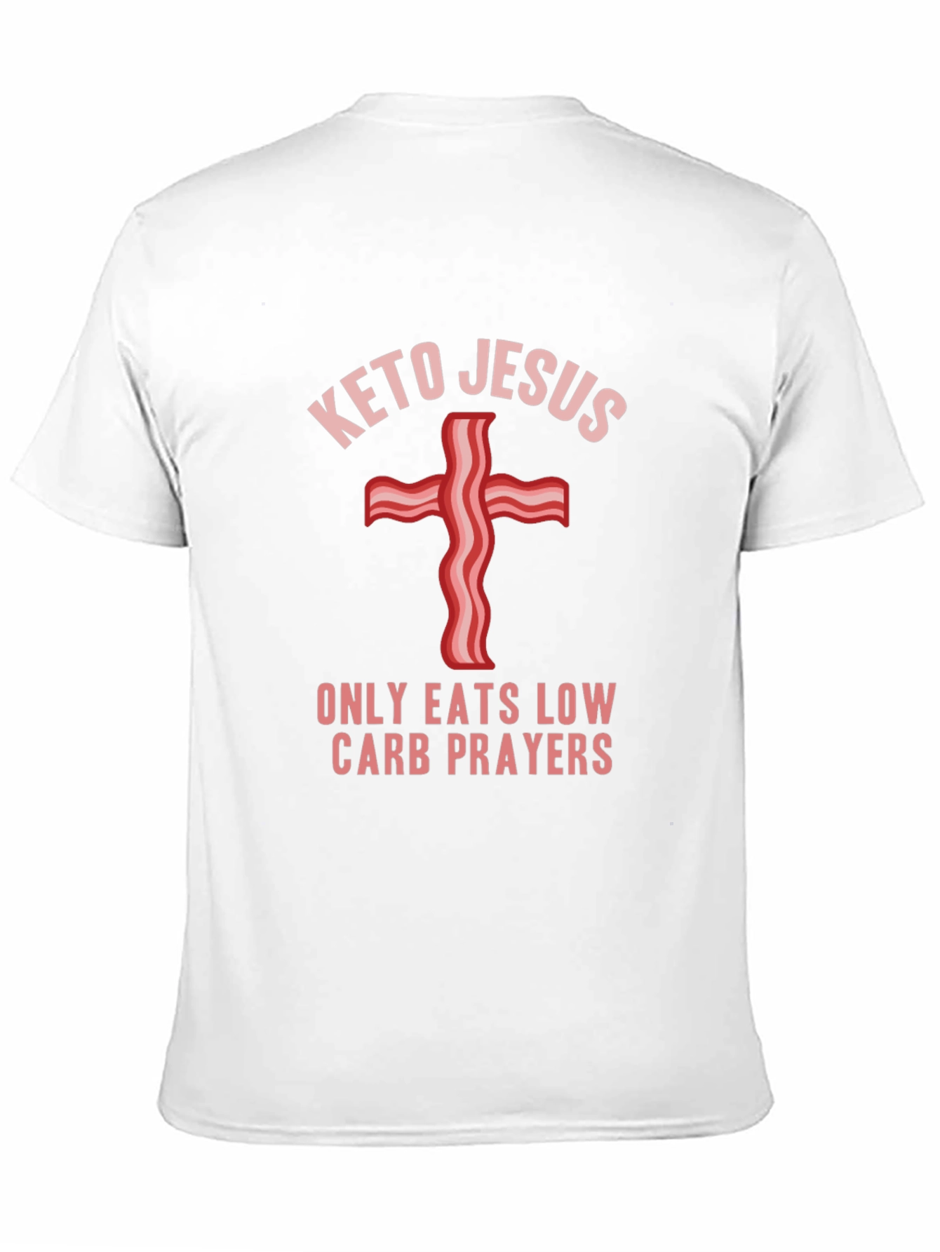 Keto Jesus Low Carb Prayers Graphic Tee