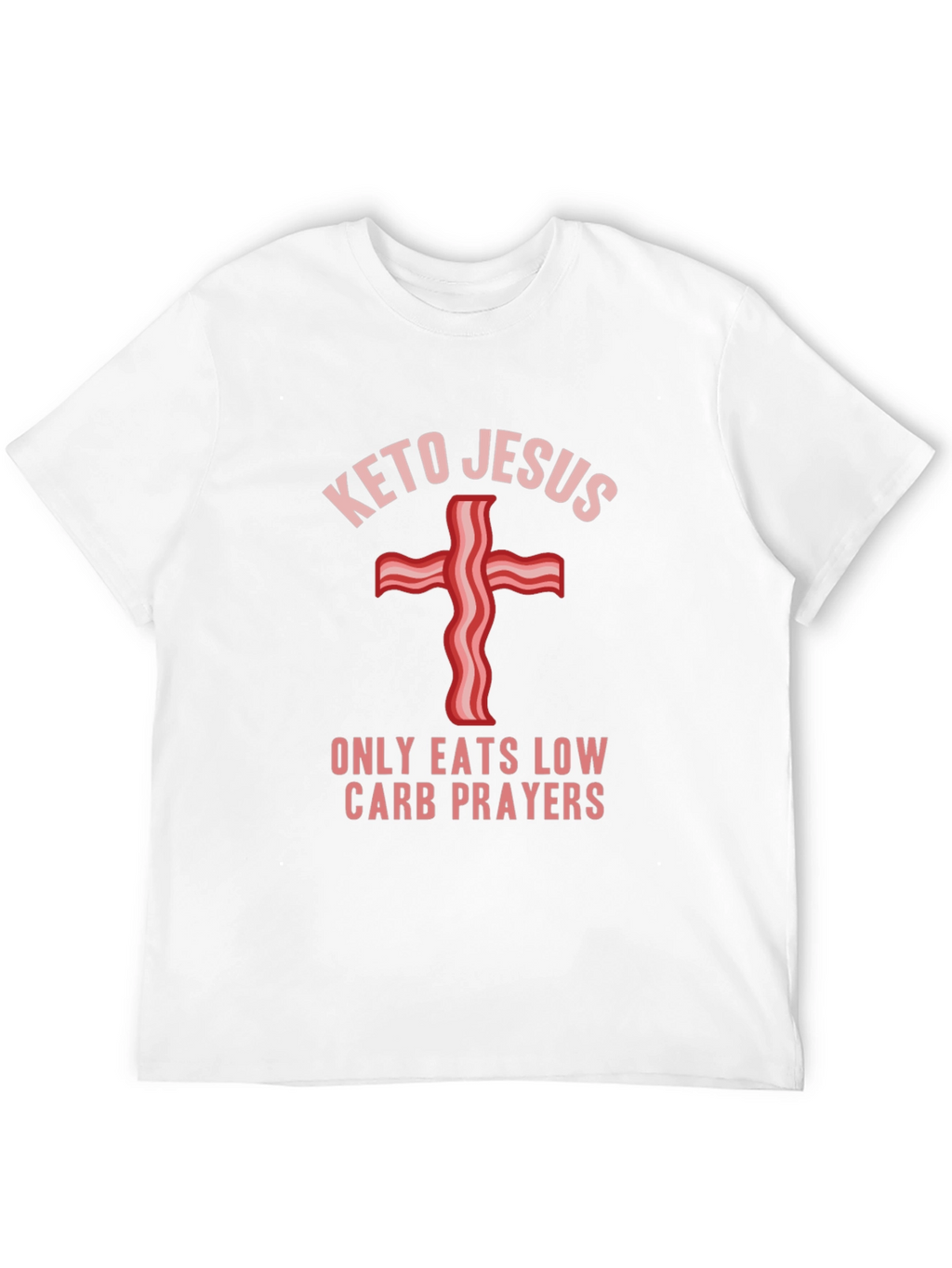 Keto Jesus Low Carb Prayers Graphic Tee