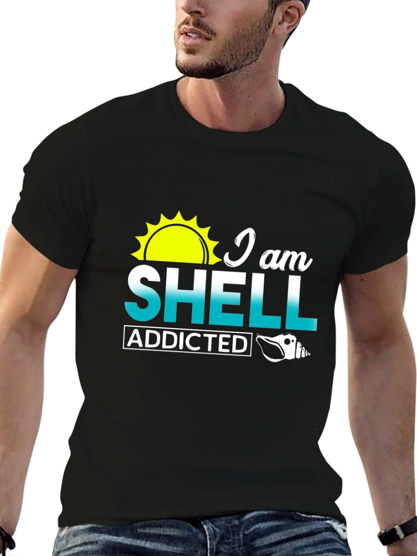I Am Shell Addicted Graphic Tee