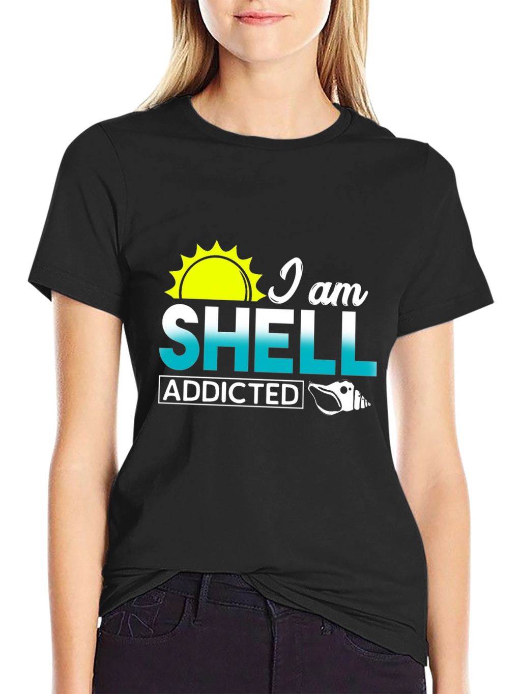 I Am Shell Addicted Graphic Tee
