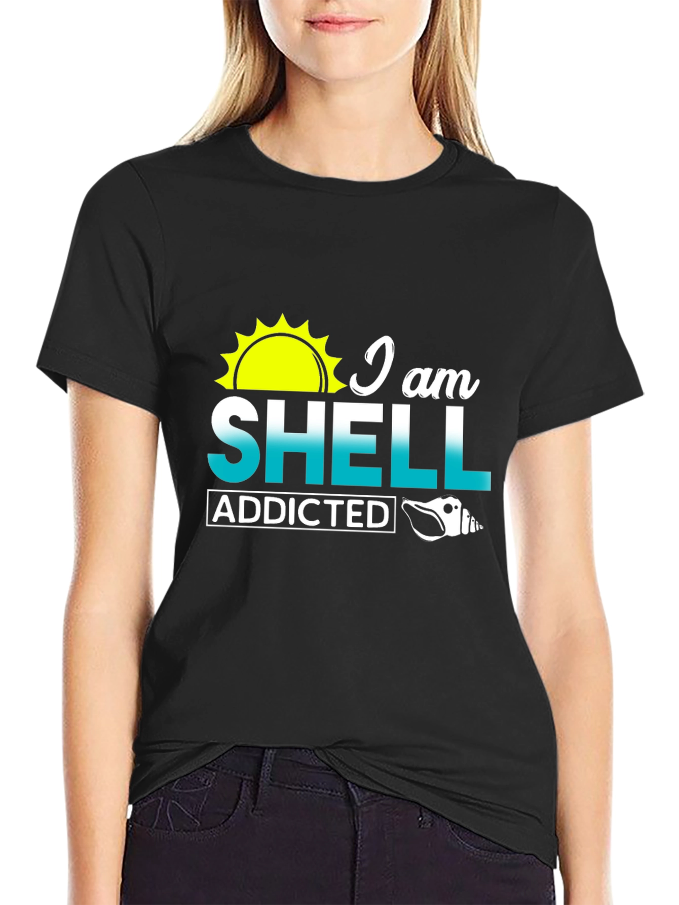 I Am Shell Addicted Graphic Tee