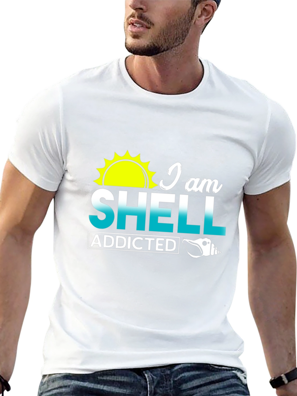I Am Shell Addicted Graphic Tee